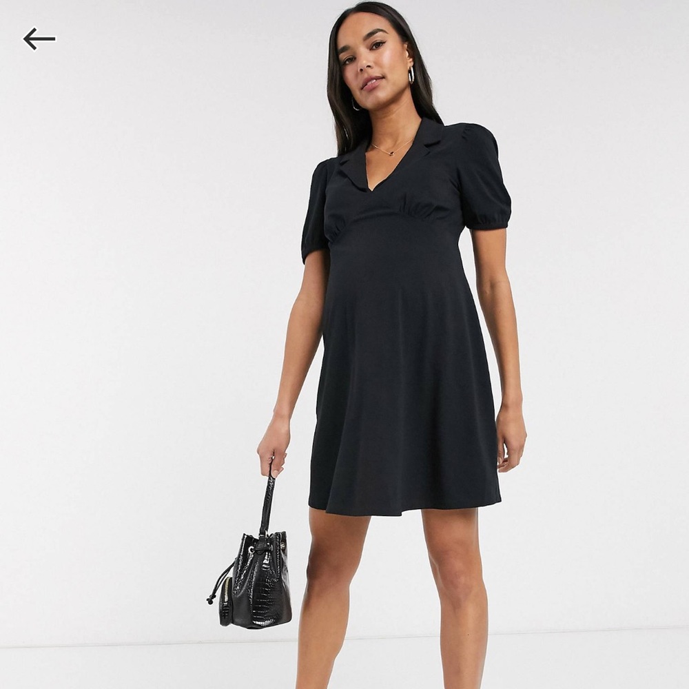 ASOS Maternity mini tea dress